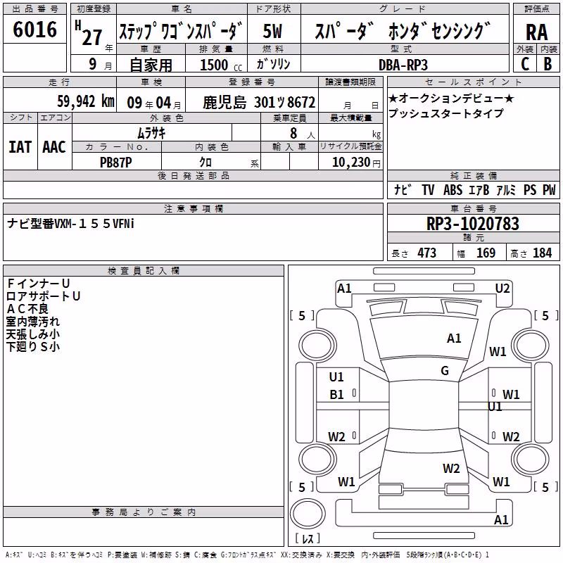 HONDA STEPWGN