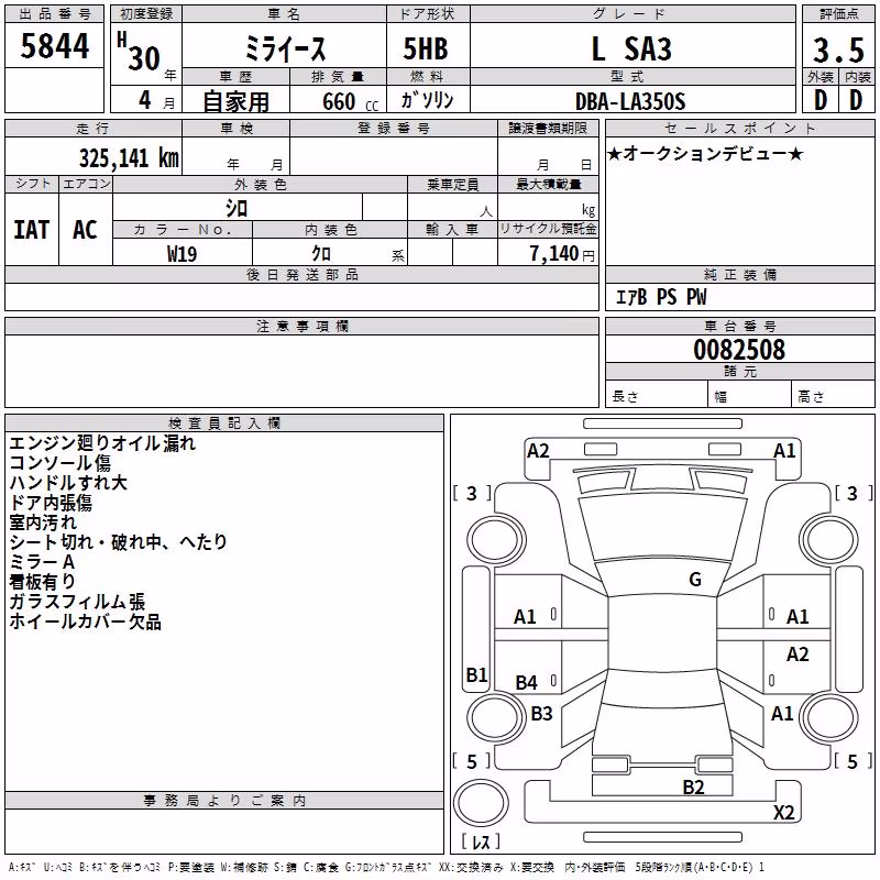 DAIHATSU MIRA E:S