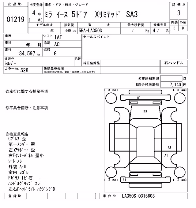 DAIHATSU MIRA E:S