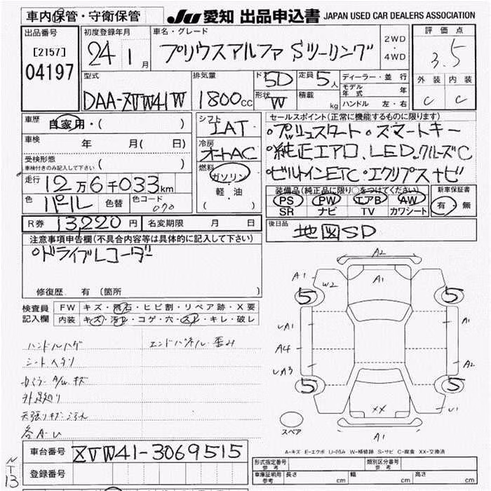TOYOTA PRIUS ALPHA