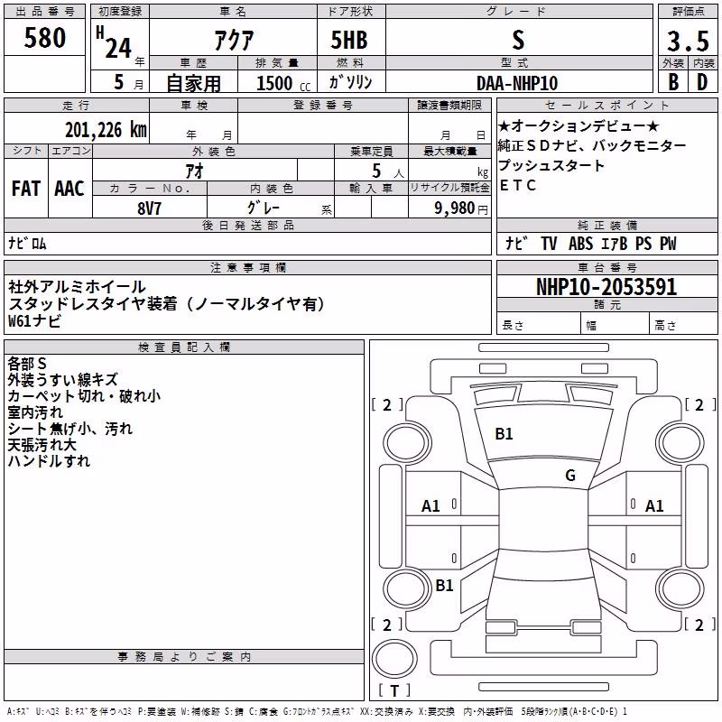 TOYOTA AQUA