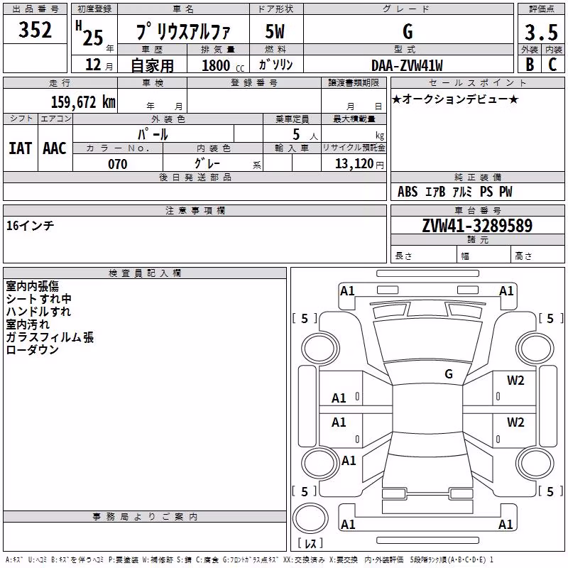 TOYOTA PRIUS ALPHA