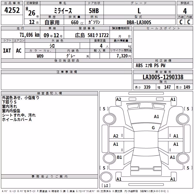 DAIHATSU MIRA E:S
