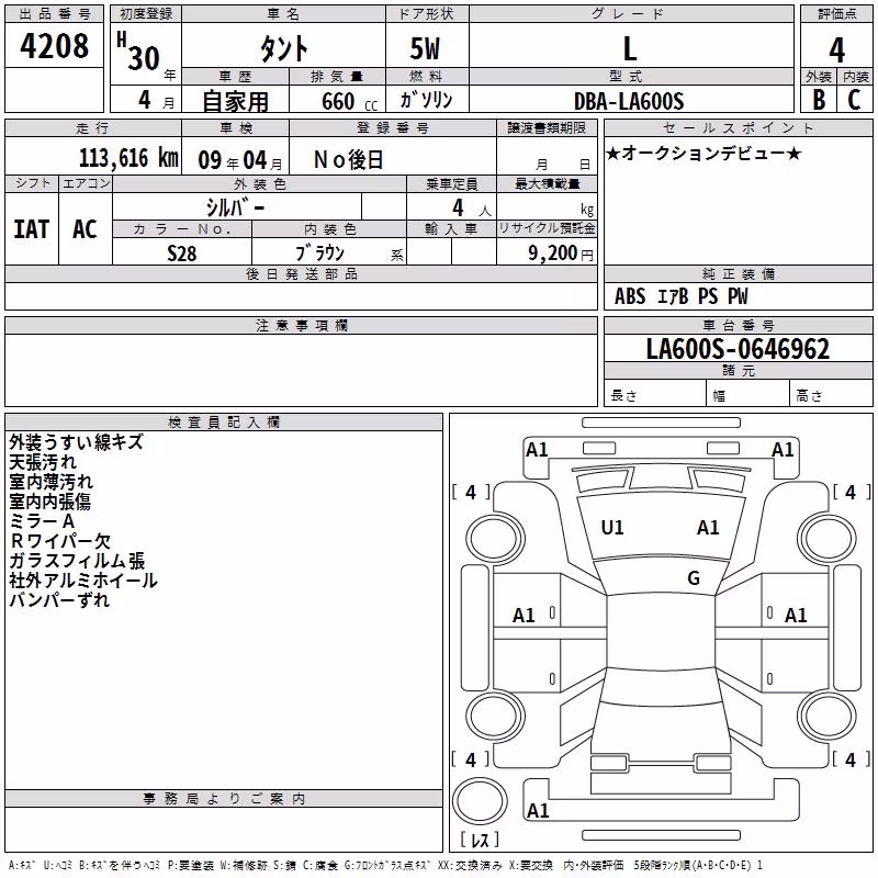 DAIHATSU TANTO