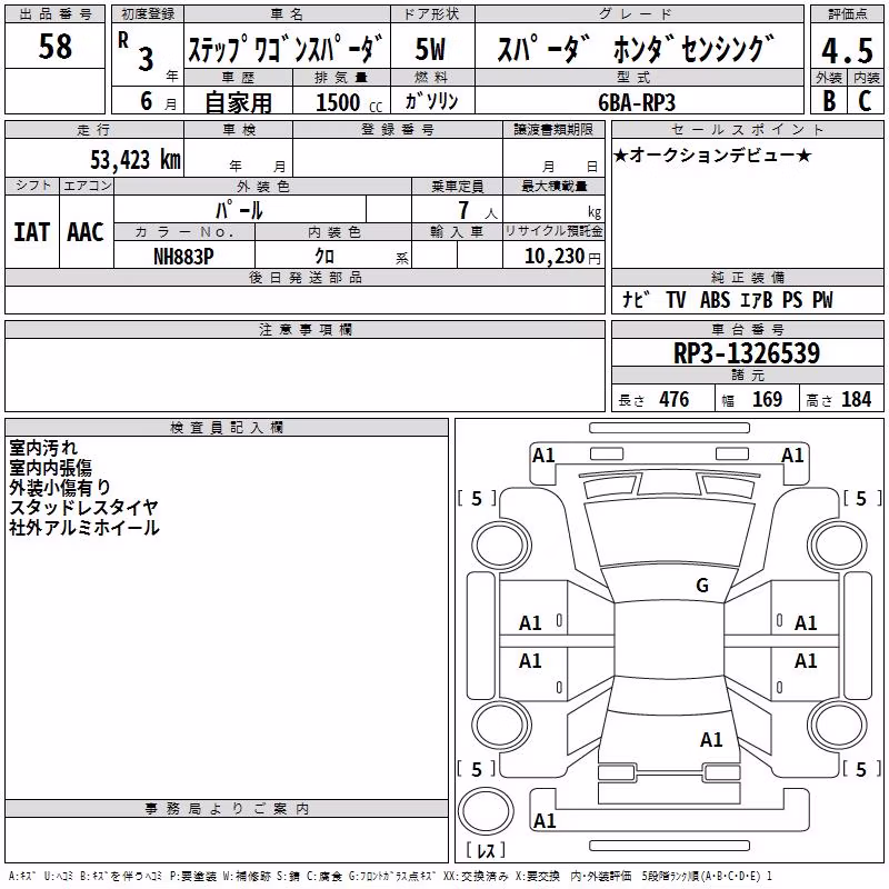 HONDA STEPWGN