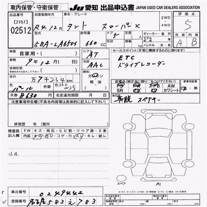 DAIHATSU TANTO