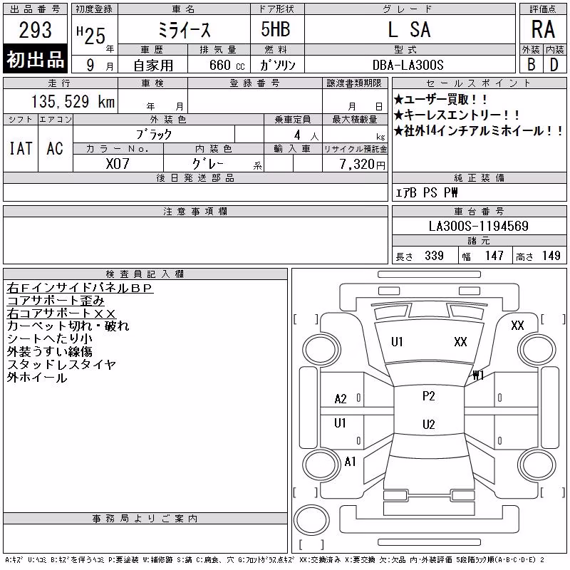 DAIHATSU MIRA E:S