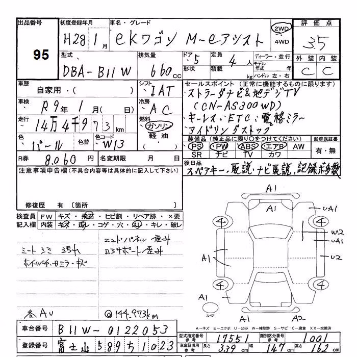 MITSUBISHI EK WAGON