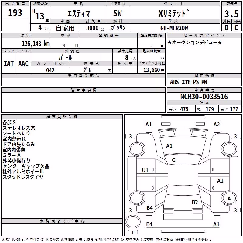 TOYOTA ESTIMA