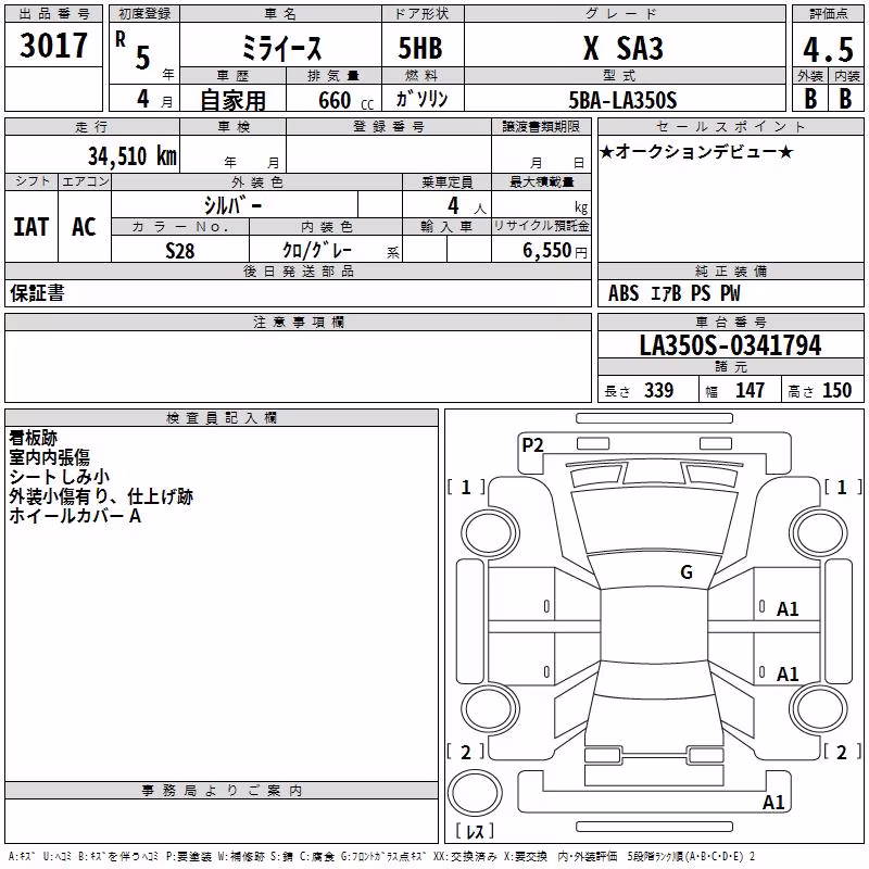 DAIHATSU MIRA E:S