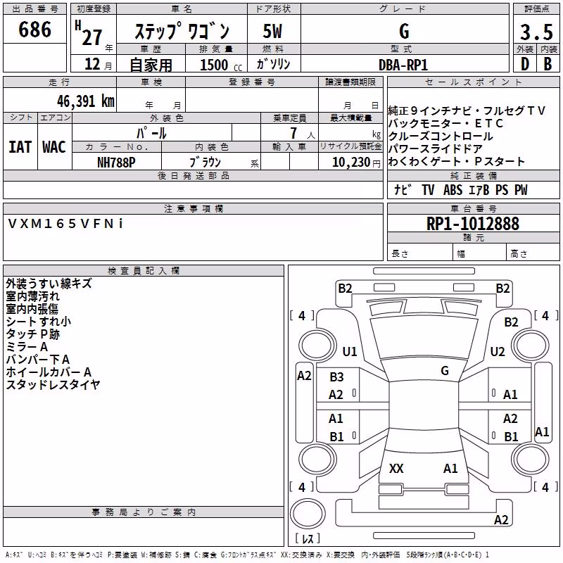 HONDA STEPWGN