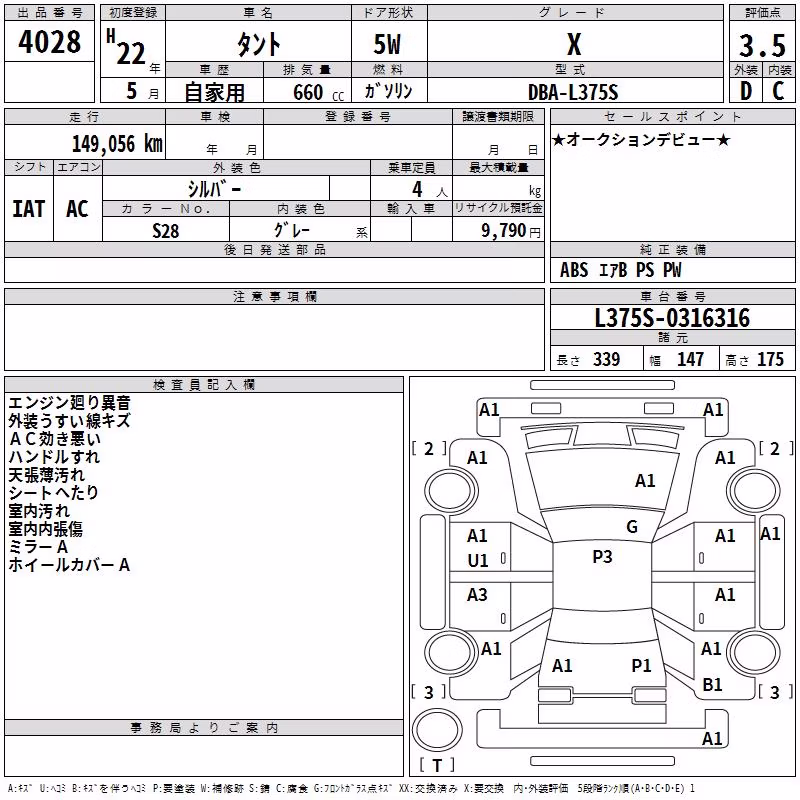 DAIHATSU TANTO