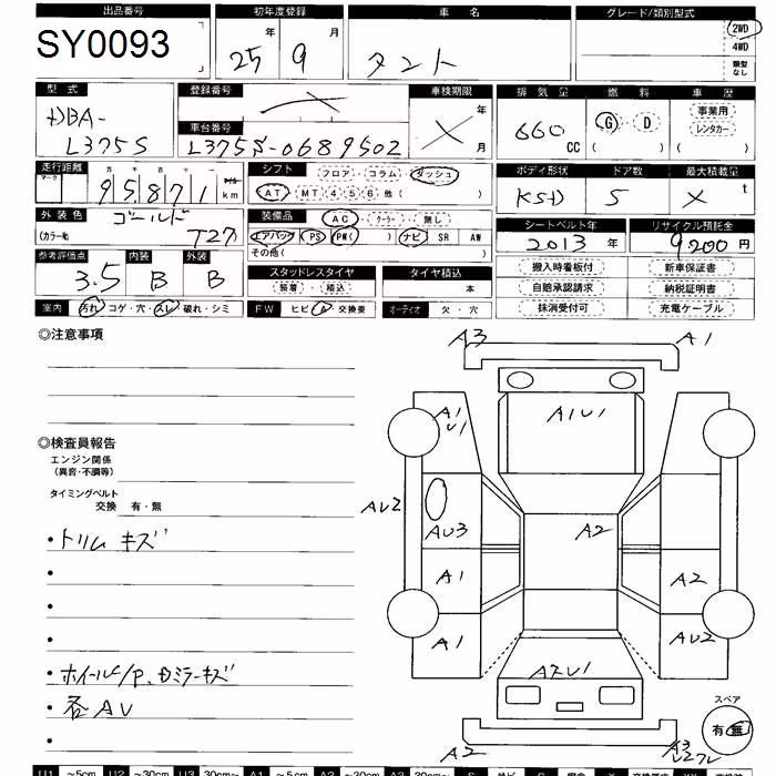 DAIHATSU TANTO