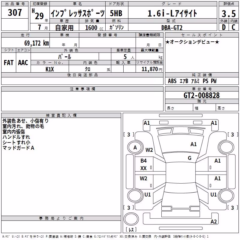 SUBARU IMPREZA