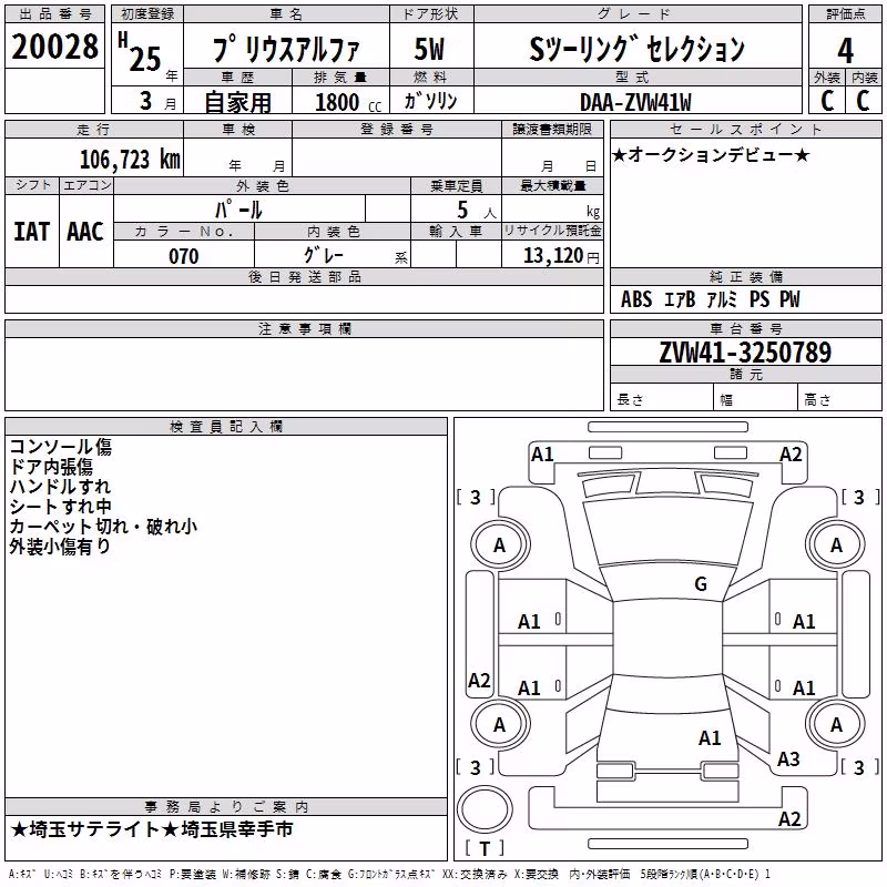 TOYOTA PRIUS ALPHA