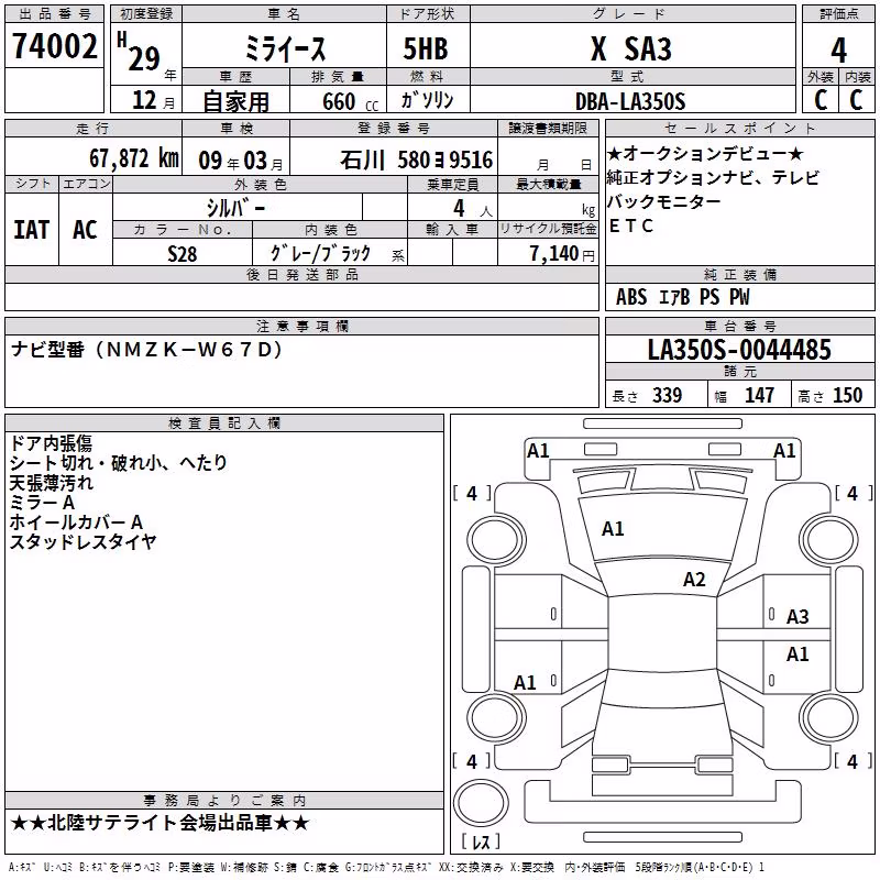 DAIHATSU MIRA E:S