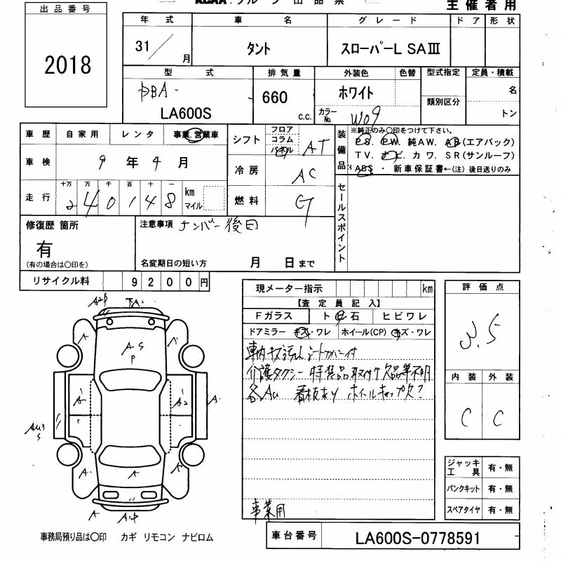 DAIHATSU TANTO
