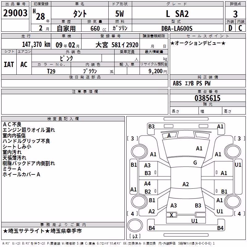 DAIHATSU TANTO