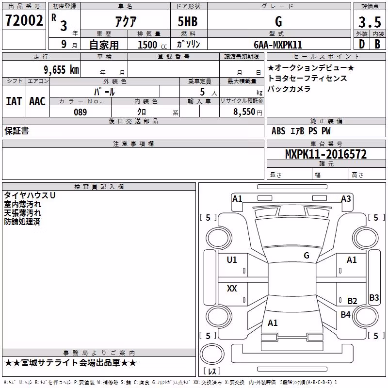 TOYOTA AQUA