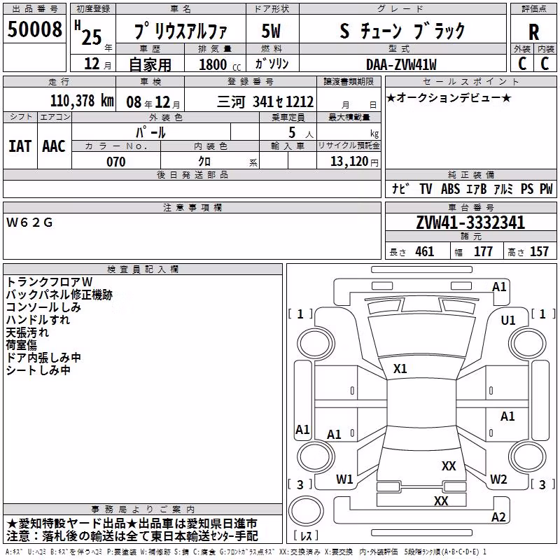 TOYOTA PRIUS ALPHA