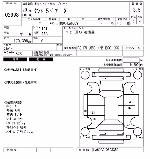 DAIHATSU TANTO