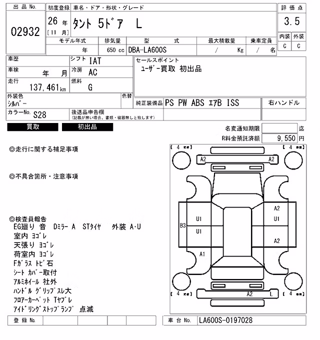 DAIHATSU TANTO