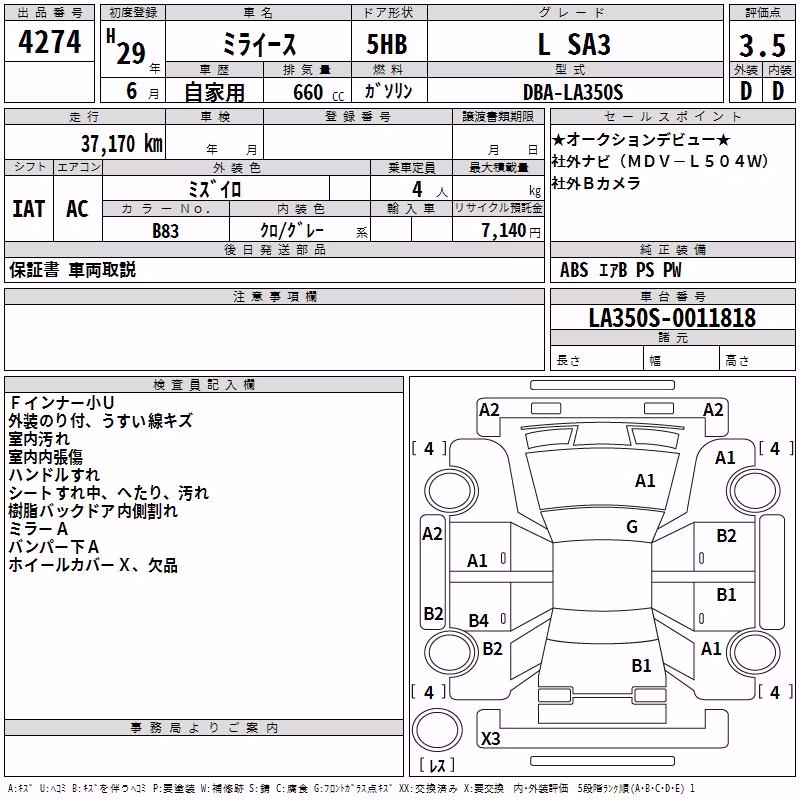 DAIHATSU MIRA E:S