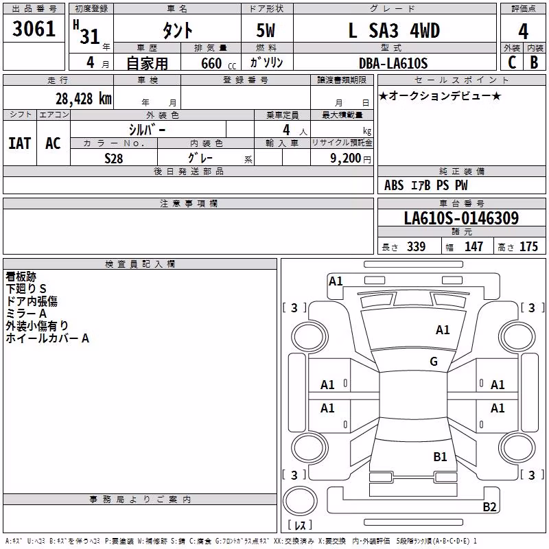 DAIHATSU TANTO