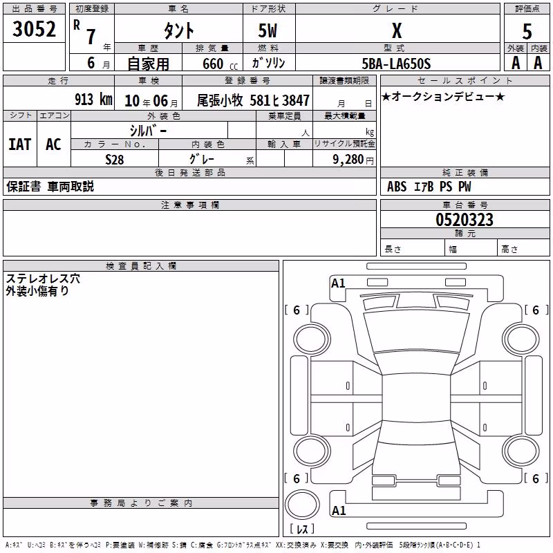 DAIHATSU TANTO