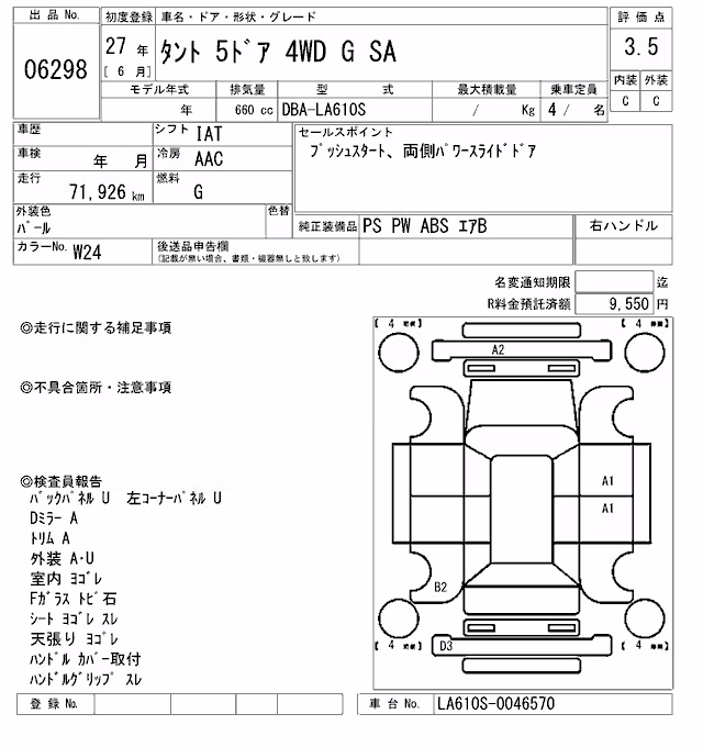 DAIHATSU TANTO