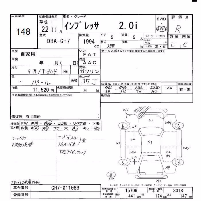 SUBARU IMPREZA