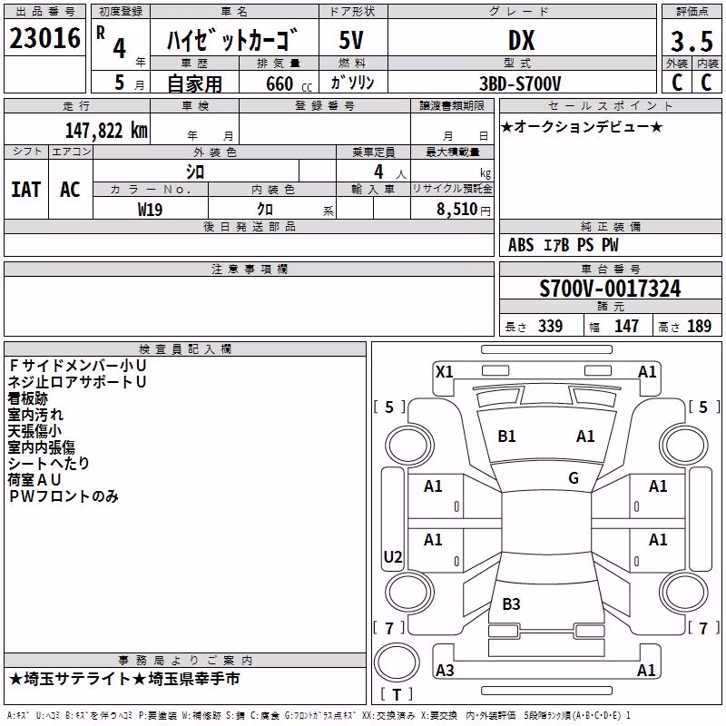 DAIHATSU ATRAI