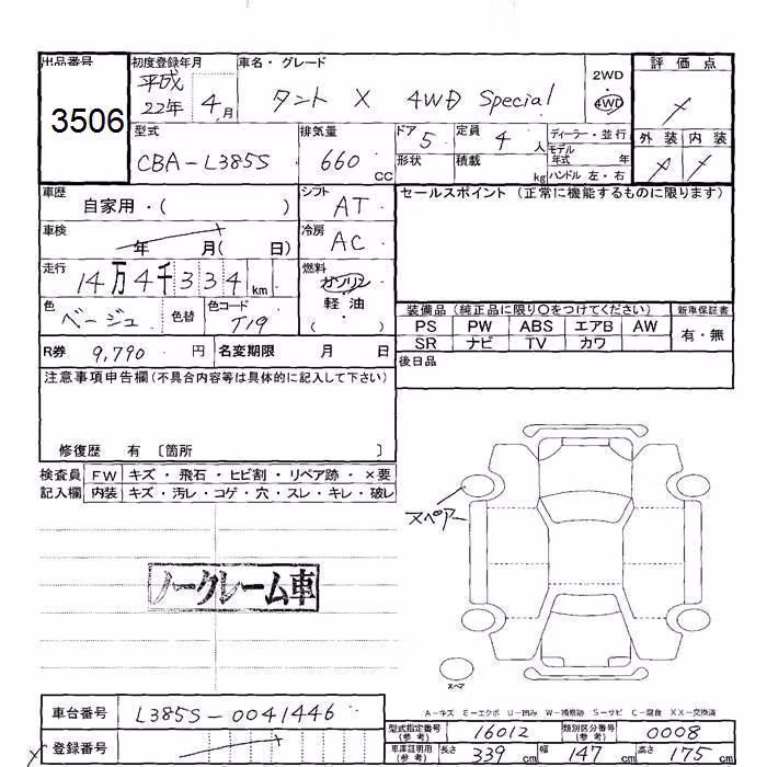 DAIHATSU TANTO