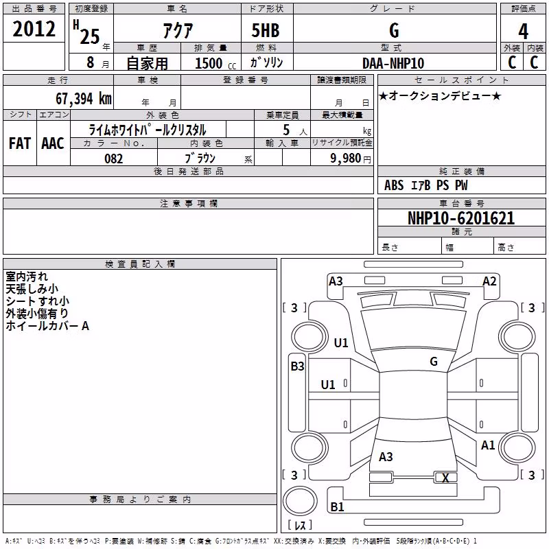 TOYOTA AQUA