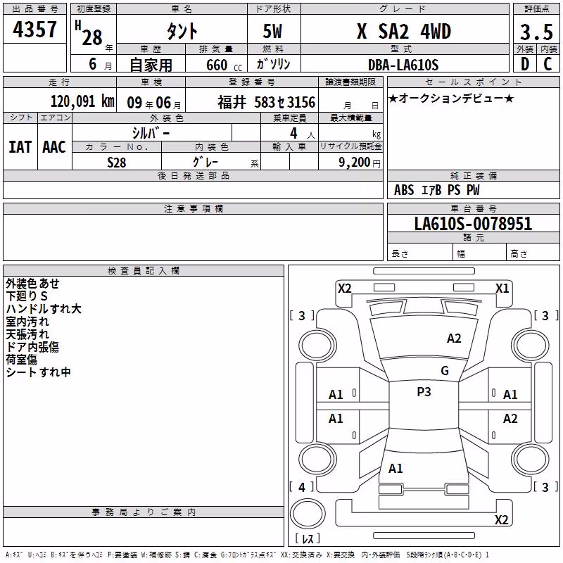 DAIHATSU TANTO
