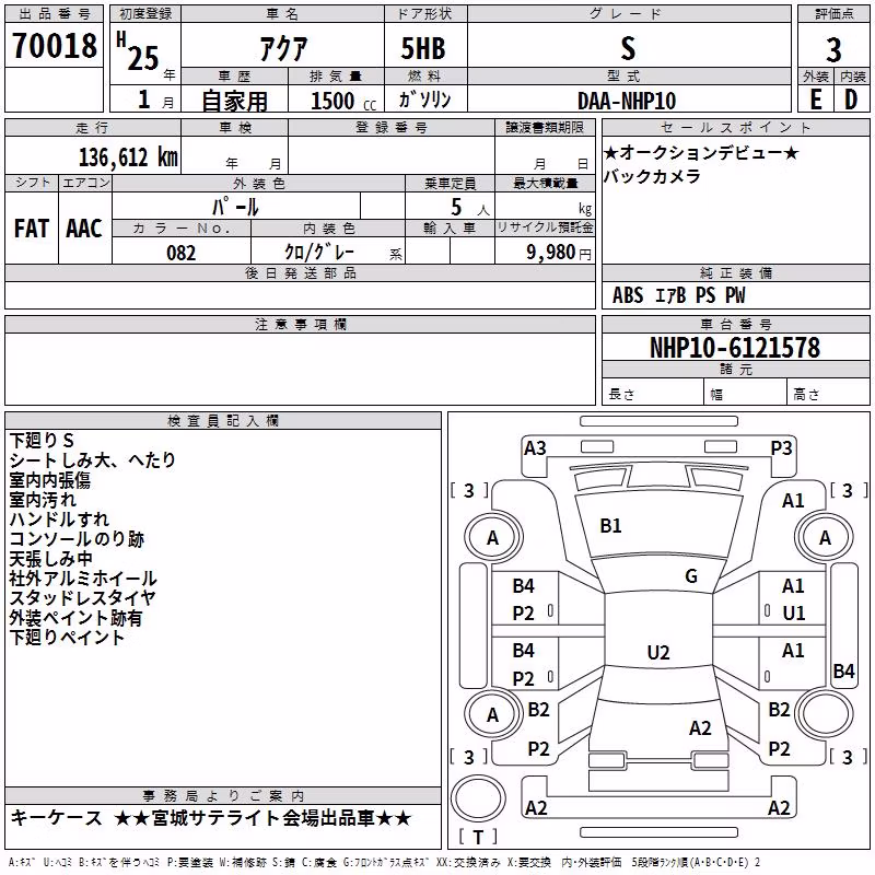 TOYOTA AQUA