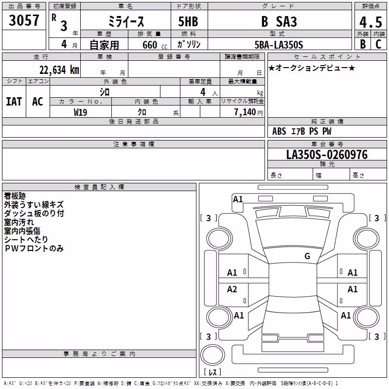 DAIHATSU MIRA E:S