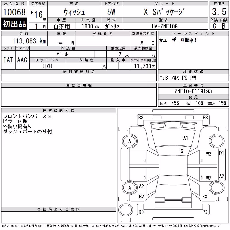 TOYOTA WISH