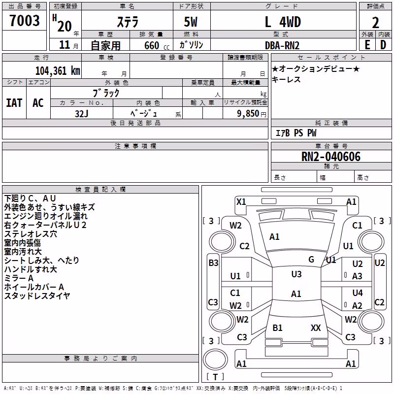 SUBARU STELLA