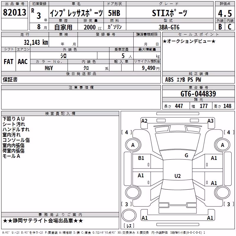SUBARU IMPREZA