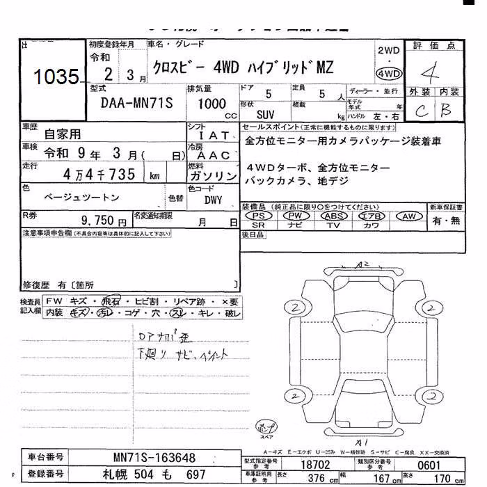 SUZUKI XBEE