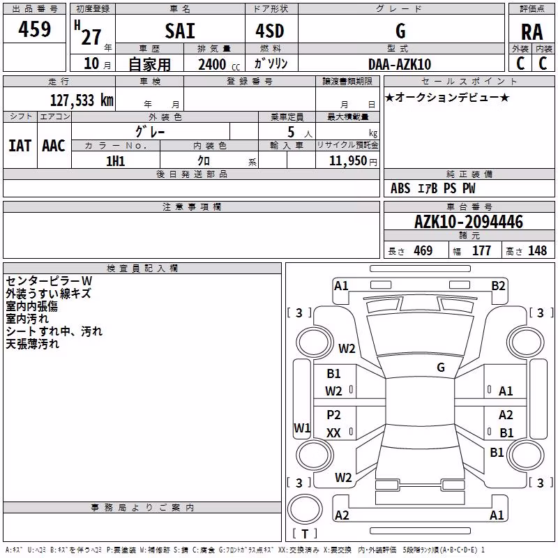 TOYOTA SAI