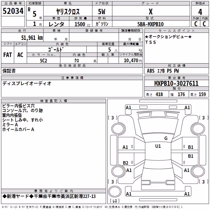 TOYOTA YARIS CROSS