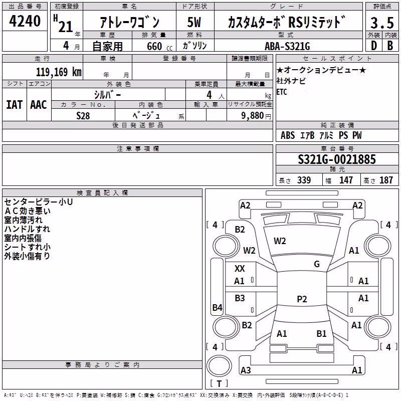DAIHATSU ATRAI