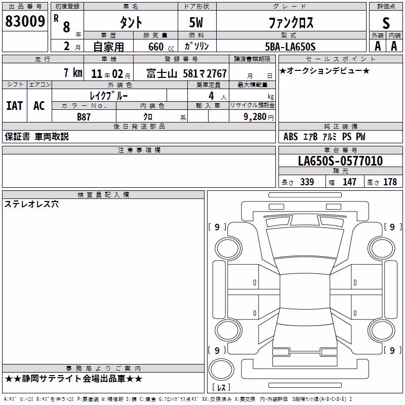 DAIHATSU TANTO