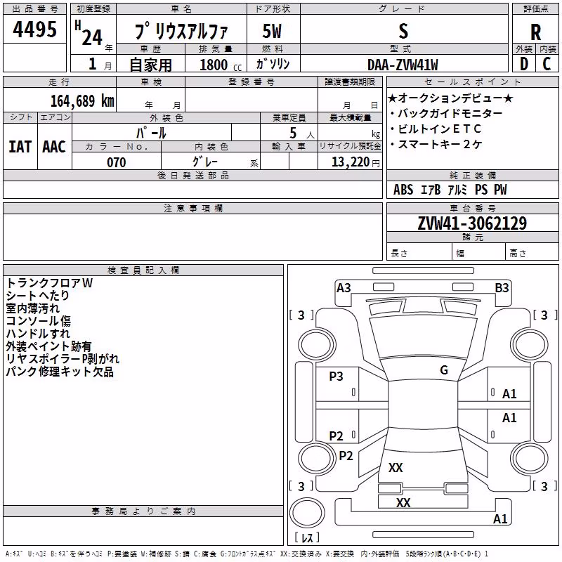 TOYOTA PRIUS ALPHA