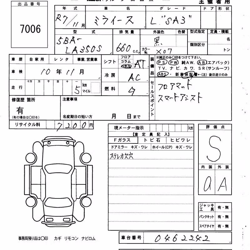 DAIHATSU MIRA E:S