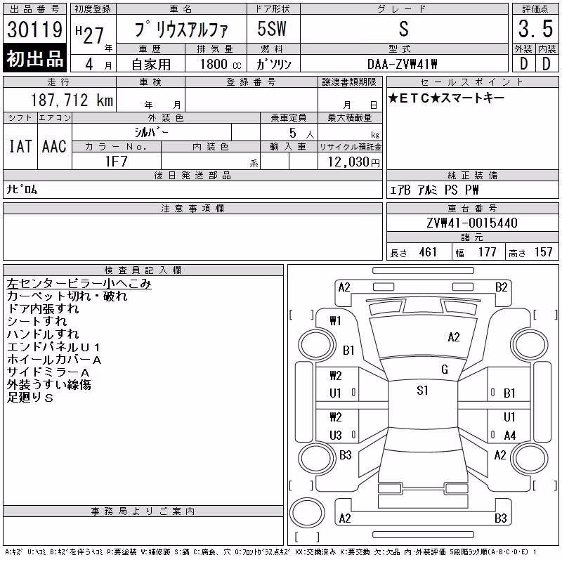 TOYOTA PRIUS ALPHA