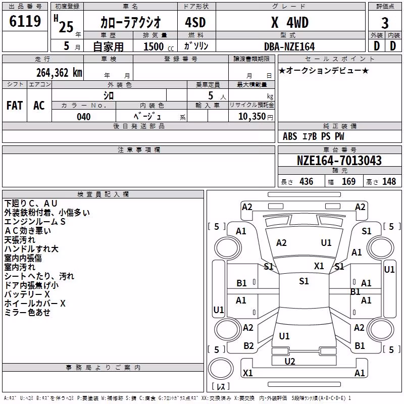 TOYOTA COROLLA AXIO
