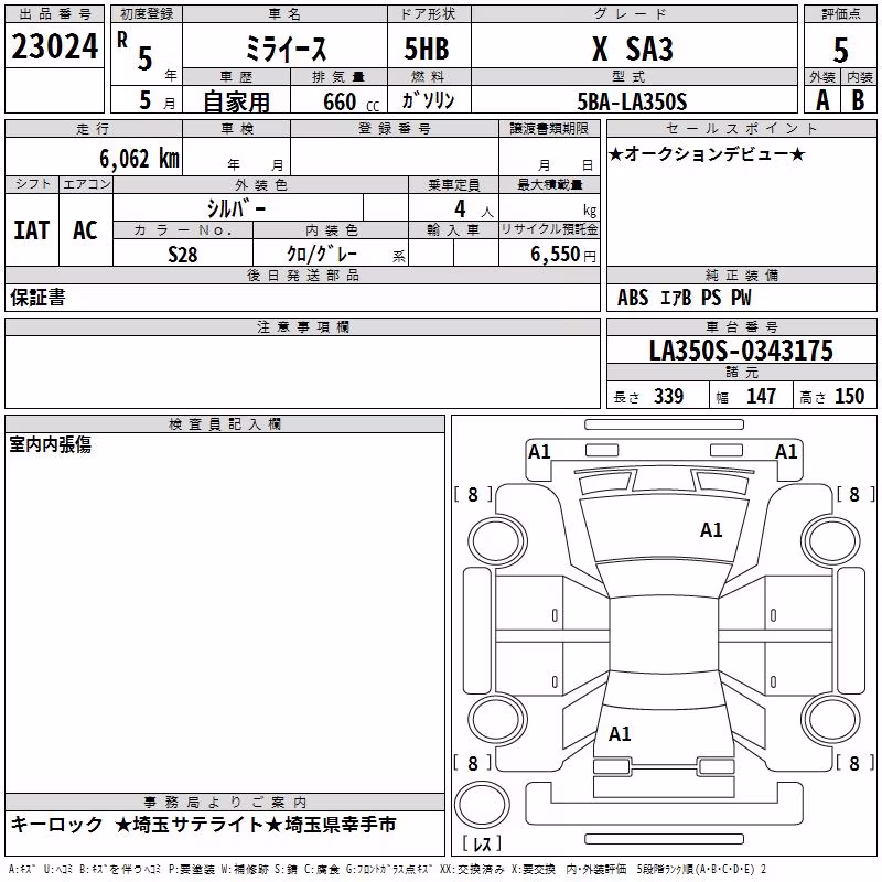DAIHATSU MIRA E:S